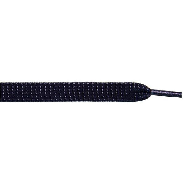 Wholesale Glitter Flat 3/8" - Black (12 Pair Pack) Shoelaces from Shoelaces Express