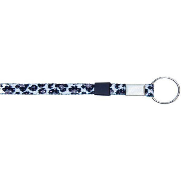 Key Ring Glitter 3/8" - Cheetah (12 Pack) Shoelaces from Shoelaces Express