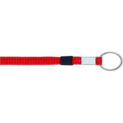 Key Ring Glitter 3/8" - Red (12 Pack) Shoelaces from Shoelaces Express