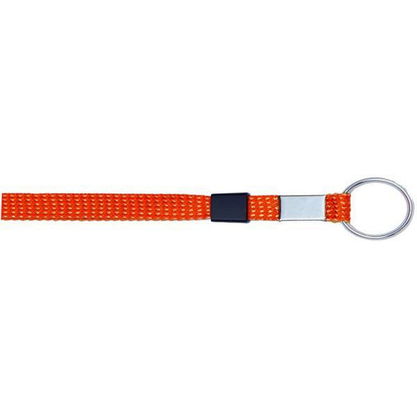 Key Ring Glitter 3/8" - Orange (12 Pack) Shoelaces from Shoelaces Express