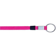 Key Ring Glitter 3/8" - Hot Pink (12 Pack) Shoelaces from Shoelaces Express