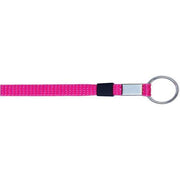 Wholesale Key Ring Glitter 3/8" - Hot Pink (12 Pack) Shoelaces from Shoelaces Express