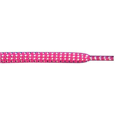 Wholesale Tubular Glitter 5/16" - Hot Pink (12 Pair Pack) Shoelaces from Shoelaces Express