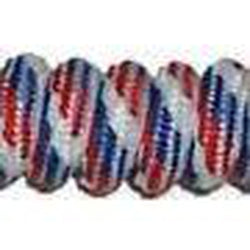 Curly Laces - Red White & Blue (1 Pair Pack) Shoelaces from Shoelaces Express