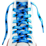 NFL LaceUps - Carolina Panthers (1 Pair Pack) Shoelaces from Shoelaces Express