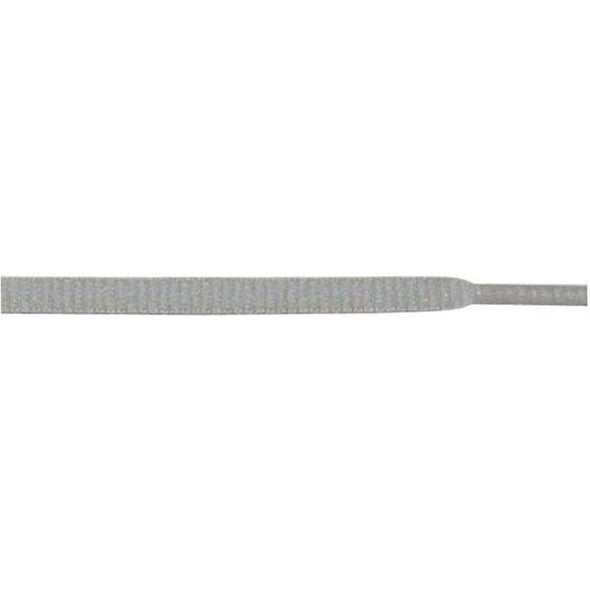 Oval 1/4" - Light Gray (12 Pair Pack) Shoelaces from Shoelaces Express