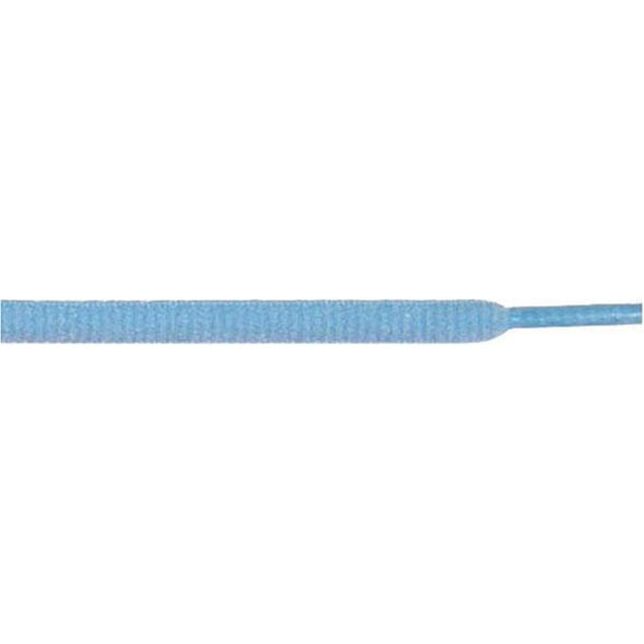 Oval 1/4" - Light Blue (12 Pair Pack) Shoelaces from Shoelaces Express