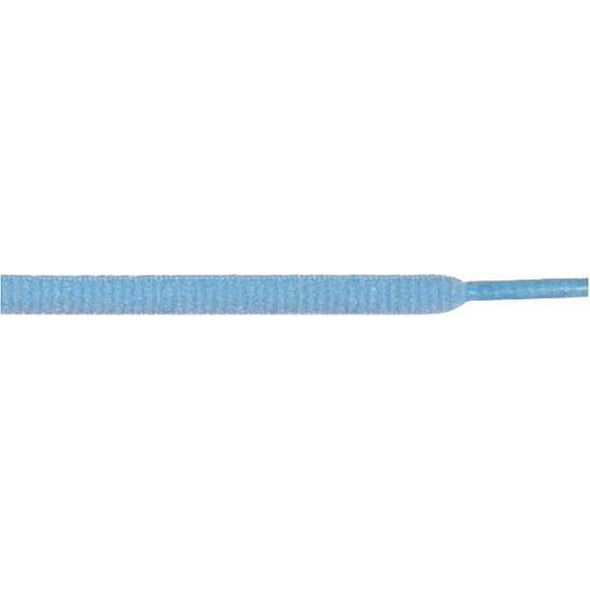 Wholesale Oval 1/4" - Light Blue (12 Pair Pack) Shoelaces from Shoelaces Express