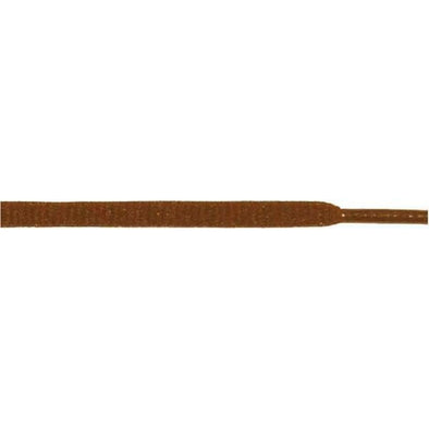 Wholesale Oval 1/4" - Brown (12 Pair Pack) Shoelaces from Shoelaces Express