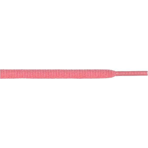 Oval 1/4" - Pink (12 Pair Pack) Shoelaces from Shoelaces Express