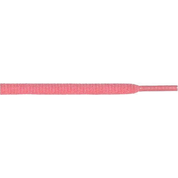 Wholesale Oval 1/4" - Pink (12 Pair Pack) Shoelaces from Shoelaces Express