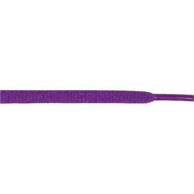 Oval 1/4" - Purple (12 Pair Pack) Shoelaces from Shoelaces Express