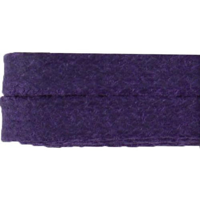 Waxed Cotton Flat Dress Laces Custom Length with Tip -Pansy Purple (1 Pair Pack) Shoelaces from Shoelaces Express