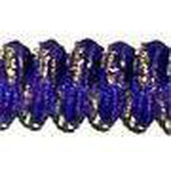 Curly Laces - Purple/Metallic Gold (1 Pair Pack) Shoelaces from Shoelaces Express