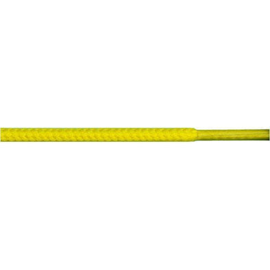 Round 3/16" - Yellow (12 Pair Pack) Shoelaces from Shoelaces Express