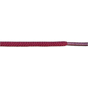 Round 3/16" - Burgundy (12 Pair Pack) Shoelaces from Shoelaces Express