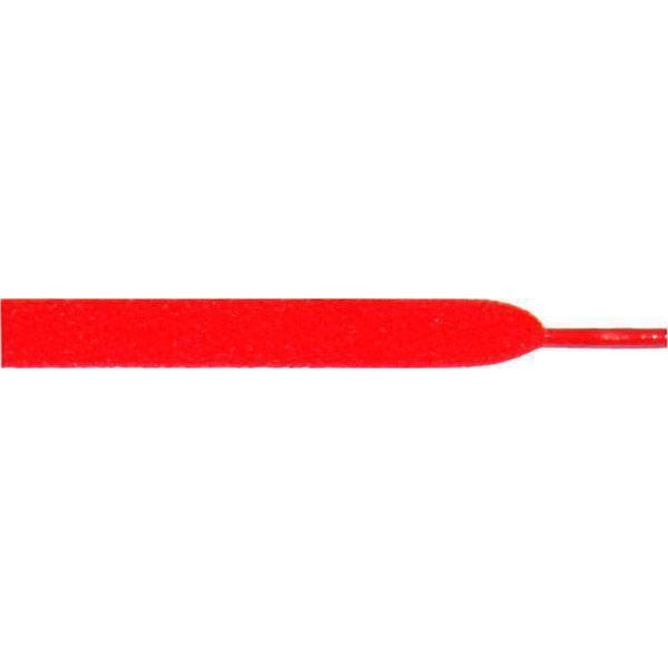 Wholesale Skateboard Flat 1/2" - Red (12 Pair Pack) Shoelaces from Shoelaces Express