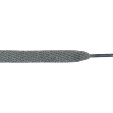 Wholesale Skateboard Flat 1/2" - Dark Gray (12 Pair Pack) Shoelaces from Shoelaces Express
