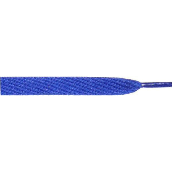 Wholesale Skateboard Flat 1/2" - Royal Blue (12 Pair Pack) Shoelaces from Shoelaces Express