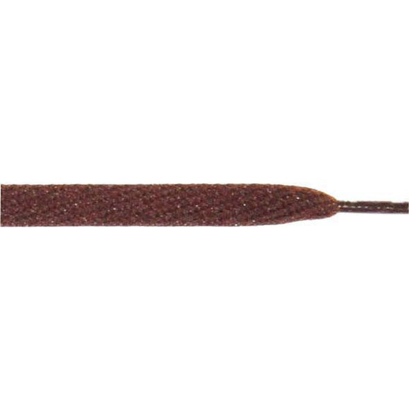 Wholesale Skateboard Flat 1/2" - Brown (12 Pair Pack) Shoelaces from Shoelaces Express