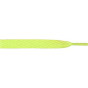 Skateboard Flat Laces - Neon Yellow (1 Pair Pack) Shoelaces from Shoelaces Express