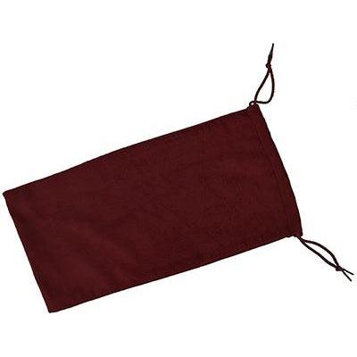 Genuine Velvet Burgundy Shoe Bags Pair