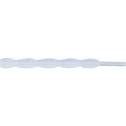 Squiggle 5/16" - White (12 Pair Pack) Shoelaces from Shoelaces Express