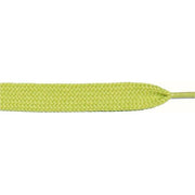 Thick Flat 3/4" - Lime (12 Pair Pack) Shoelaces from Shoelaces Express