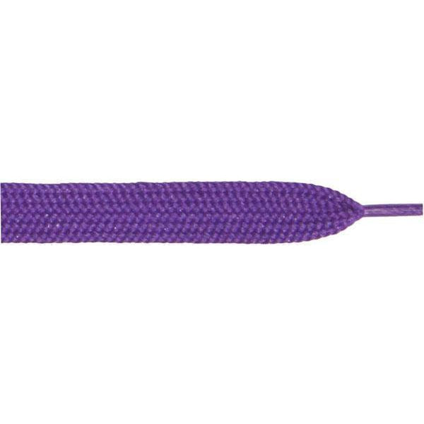 Wholesale Thick Flat 3/4" - Purple (12 Pair Pack) Shoelaces from Shoelaces Express