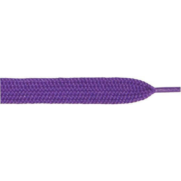 Wholesale Thick Flat 3/4" - Purple (12 Pair Pack) Shoelaces from Shoelaces Express