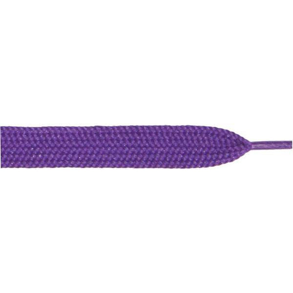 Thick Flat 3/4" - Purple (12 Pair Pack) Shoelaces from Shoelaces Express