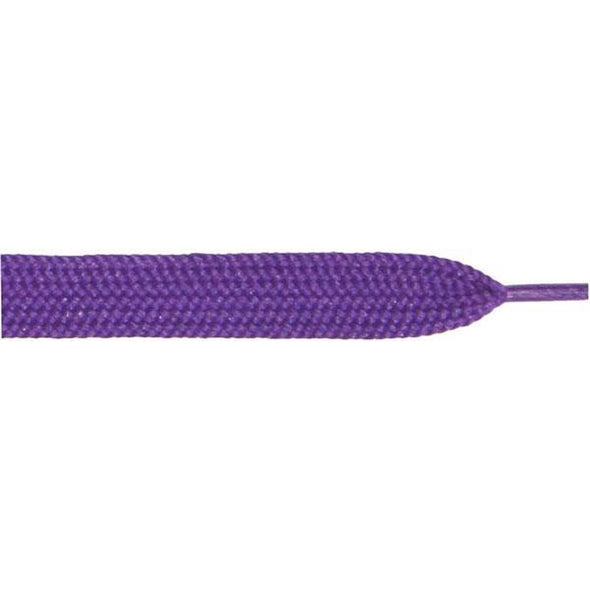 Thick Flat 3/4" - Purple (12 Pair Pack) Shoelaces from Shoelaces Express