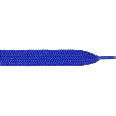 Wholesale Thick Flat 3/4" - Royal Blue (12 Pair Pack) Shoelaces from Shoelaces Express