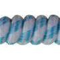Curly Laces - Blue/White (1 Pair Pack) Shoelaces from Shoelaces Express